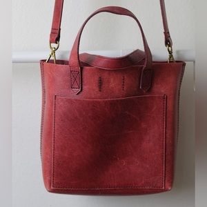 Madewell Red Mini Transport Crossbody Bag